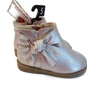 GARANIMALS -TODDLER Size 5 "BLUSH" Zip up Bootie